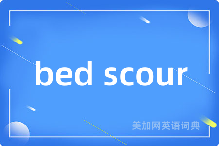 bed scour