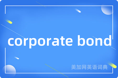 corporate bond