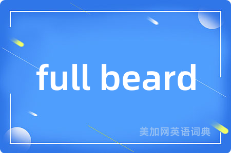 full beard