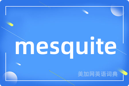mesquite