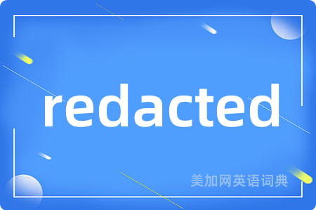 redacted