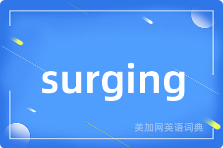 surging